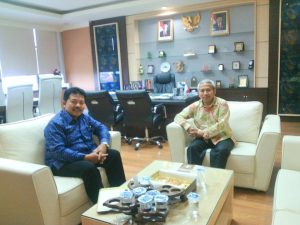 Dialog Ketua APHESI dengan Direktur Diktis Kemenag RI, Prof. Dr. Nizar (Maret 2017)