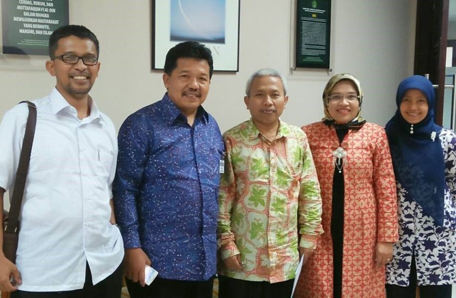 Audensi Pengurus Harian APHESI periode 2017-2019 dengan Direktur Diktis Kemenag RI Prof. Dr. Nizar (Maret 2017)